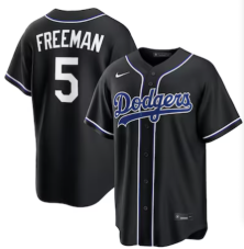 youth Los Angeles Dodgers #5 Freeman black Game 2026 Nike MLB Jersey 04192102